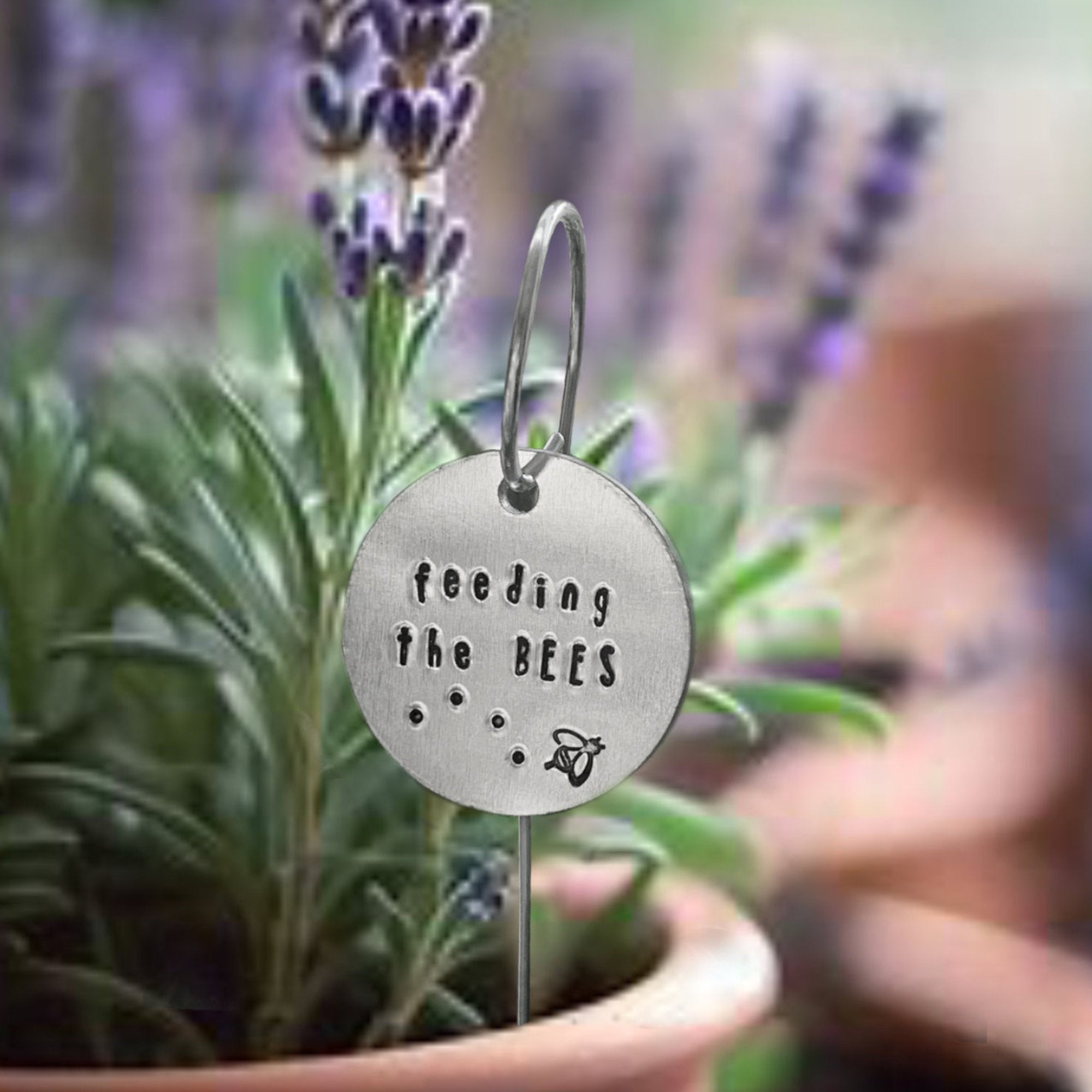 Personalised hanging plant markers - gifts for gardeners